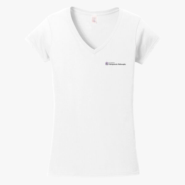 Softstyle Ladies' V-Neck Tee Thumbnail